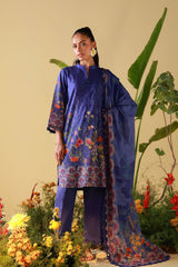 Sahar | Mirha Casual Pret | Royal Cobalt