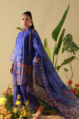 Sahar | Mirha Casual Pret | Royal Cobalt