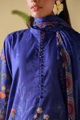 Sahar | Mirha Casual Pret | Royal Cobalt