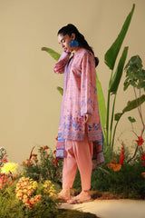 Sahar | Mirha Casual Pret | Blush Cobalt