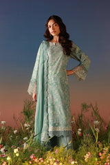 Sahar | Mirha Casual Pret | Pale Azure
