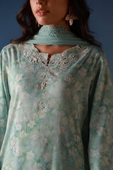 Sahar | Mirha Casual Pret | Pale Azure