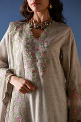 Sahar | Mirha Casual Pret | Ivory Petaline