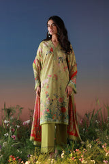 Sahar | Mirha Casual Pret | Olive Petal