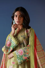 Sahar | Mirha Casual Pret | Olive Petal
