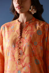 Sahar | Mirha Casual Pret | Amber Petals
