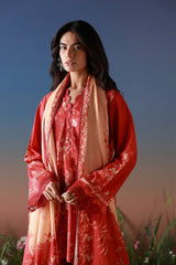 Sahar | Mirha Casual Pret | Crimson Heirloom