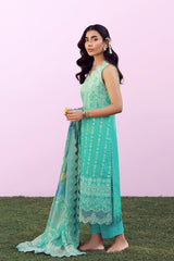Sahar | Mirha Casual Pret | Turquoise Drift