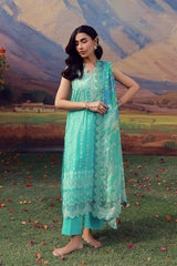 Sahar | Mirha Casual Pret | Turquoise Drift