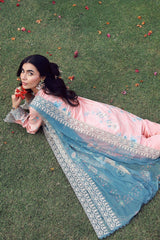 Sahar | Mirha Casual Pret | Blush Azure