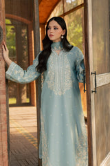 Batik | FAHEEMA 3PC EMBROIDERED | KARANDI PRET