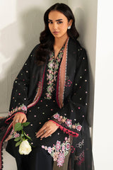Farasha | Summer Weaves Embroidered Lawn | Raven Bloom