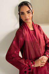 Farasha | Summer Weaves Embroidered Lawn | Desert Rose