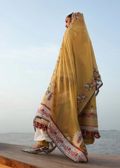 Ochre - Hussain Rehar Luxury Lawn 26 Eid Edit