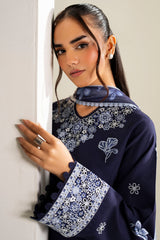 Farasha | Summer Weaves Embroidered Lawn | Midnight Hue
