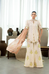 Wahaj M Khan | Sanam Luxe | Ivory Fleur Sanam