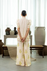 Wahaj M Khan | Sanam Luxe | Ivory Fleur Sanam