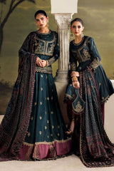 Maria B | 3 Piece Unstitched Embroidered | SR-01-05-Imperial Burgundy