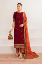 Baroque | Formals Collection | EMBROIDERED CHIFFON UF-698