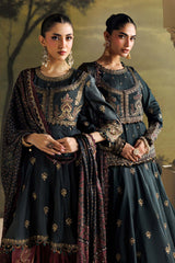 Maria B | 3 Piece Unstitched Embroidered | SR-01-05-Imperial Burgundy