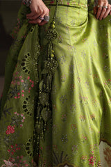 Maria B | 3 Piece Unstitched Embroidered | SR-01-06-Peridot Green