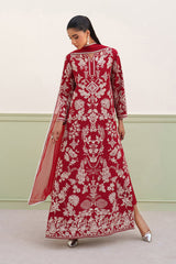 Baroque | Formals Collection | EMBROIDERED RAW SILK UF-4386
