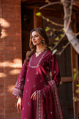 Farasha | Dastoor Embroidered Lawn SS24 | RUBY GLAM