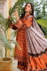 Charizma | Sheen Embroidered Linen Shawl | SHW4-08