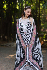 Noor by Saadia Asad | Eid Luxe Printedkari | D1-B