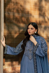 Batik | SOZNI 3PC EMBROIDERED | KARANDI PRET
