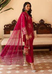 Sadaf Fawad Khan | Mehrma Wedding Formals | Wild Berry
