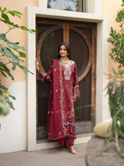Mahnur | Angan Embroidered Lawn 26 | AN-001