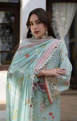 AJR Couture | Printakari Lawn 25 | Myrtle