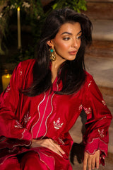 Sahar | Luxury Pret 25 | Crimson Majesty