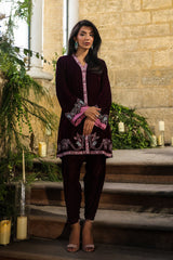 Sahar | Luxury Pret 25 | Plum Reverie