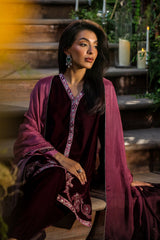 Sahar | Luxury Pret 25 | Plum Reverie
