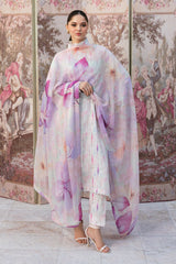 Afsanah | Basics Raw Silk | White Misted AR-110