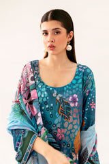 Afsanah | Ready to Wear | Fresh Teal AP-09