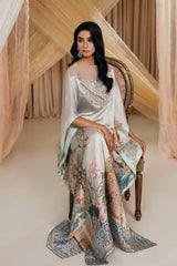 Musferah Saad | Mystere Formals | Aqua Elegance