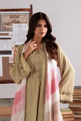 Cross Stitch | Khaddar Linen 25 | SAGE GARLAND