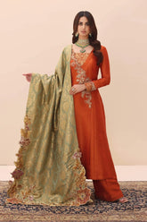 Musferah Saad | Ethereal Embrace | Tangerine Aura