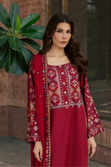 Batik | KACHO 3PC EMBROIDERED | KARANDI PRET