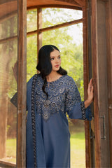 Batik | SOZNI 3PC EMBROIDERED | KARANDI PRET