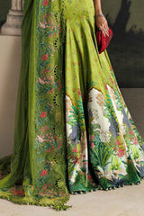 Maria B | 3 Piece Unstitched Embroidered | SR-01-06-Peridot Green