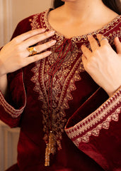 Fozia Khalid | The Velvet Rise 25 | CRIMSON GRACE