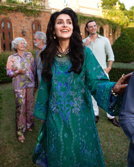 Mushq | Amoi Luxury Lawn | Blooming Romance