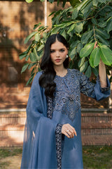 Batik | SOZNI 3PC EMBROIDERED | KARANDI PRET