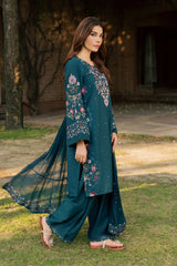 Batik | PAM 3PC EMBROIDERED | KARANDI PRET
