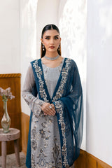 Ramsha | Chevron Chiffon Collection |A-1001