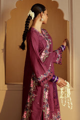 Cross Stitch | Winter Collection 24 | PLUM RADIANCE